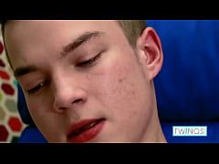 Play MP4 - Pretty Brunette Ethan Can't Stop Playing With Himself&excl;