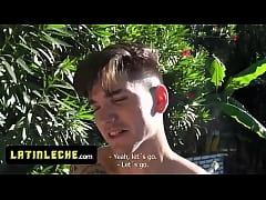 Play MP4 - Latin Leche - Sexy Fit Latinos Take Break From Work For Passionate Intercourse By The Pool