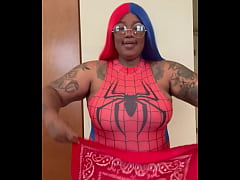 Play MP4 - Spider Girl ShaBrim Cosplay Con StripC Until 28 &excl;
