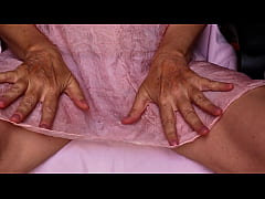 Play MP4 - Huge hanging tits and hot pussy&period; Mature mom satisfies herself&period;