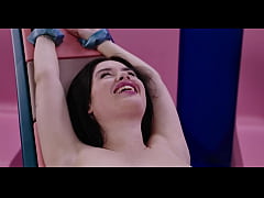 Play MP4 - Foot Fetish Tickling - Nata Gold Strip Brunette Brill Angel in Pantyhose and Tickle Her Bare Feet