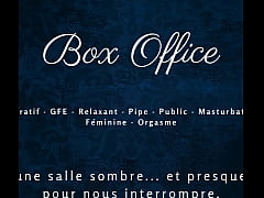 Play MP4 - Box Office - Gentle blowjob public GFE french firty talk