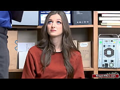 Play MP4 - Brunette female gets fucked for stealing