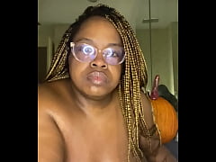 Play MP4 - Happy Halloween ebony babe rides pumpkin