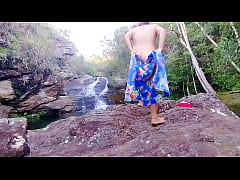 Play MP4 - I stroked my dick near the waterfalls in Minas Gerais