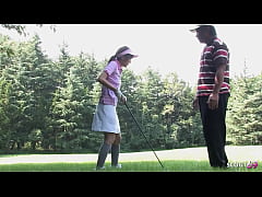 Play MP4 - Petite Japanese Teen seduce to First Time Creampie Sex by older Guy at Golf Lesson in uncensored JAV