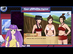 Play MP4 - Avatar the last Airbender Four Elements Trainer Part 31 beach blowjob