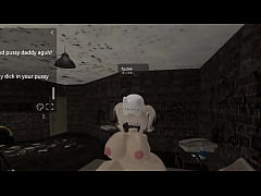 Play MP4 - Cute girl landlord gets destroyed by BBC on ROBLOX