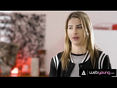 Play MP4 - Conflicted Teen Kristen Scott Discovers Her Sexuality With Lesbian Petite Blonde Kenna James