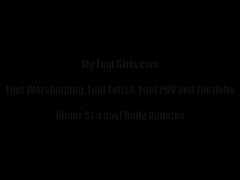 Play MP4 - Her sexy feet make my pussy so wet