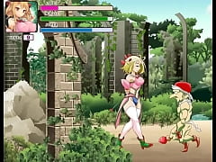 Play MP4 - Pretty woman has sex with goblins men in Emulis new act hentai game