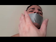 Play MP4 - Felipe tapegagged by BondageMan