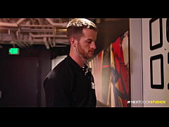 Play MP4 - NextDoorBuddies - Straight Security Guard Seduced By Gay Friend Justin Matthews
