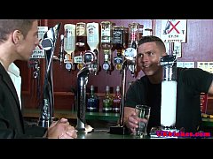 Play MP4 - British jocks gay group fun at the pup