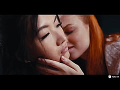Play MP4 - Lesbian Redhead Freezes Time And Makes Asian Babe Her Sex Slave - Lezdom Hardcore Sex