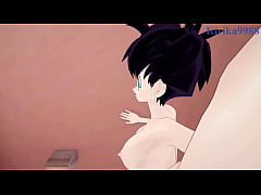 Play MP4 - Videl and Chi-Chi &lpar;Bikini armor&rpar; intense sex&period; - Dragon Ball POV Hentai