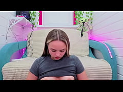 Play MP4 - Cute Step-Sister after school&comma; chatting with Step-Brother online&period; Sheer MisssVikki