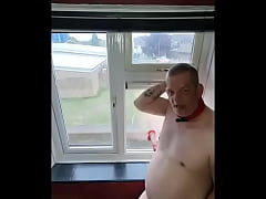 Play MP4 - dildo gets fucked stuck on the window from two different angles as people walk by in one video with the one vote wanker