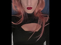 Play MP4 - Crossdresser Waiting in Bed