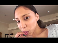 Play MP4 - ALEXIS LOVE 19 YO Latina Teen Petite Fucked by Huge Cock and Cum Facial