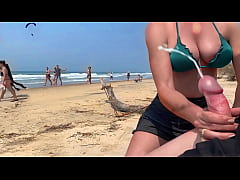 Play MP4 - Milf jerks me off in front of everyone&period; Public ejaculation&period;