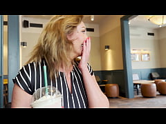 Play MP4 - POV Public Sex With My Step Mom Inside Coffee Shop Washroom