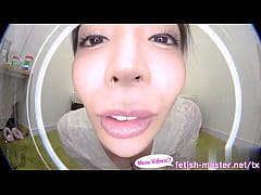 Play MP4 - Japanese Asian Tongue Spit Face Nose Licking Sucking Kissing Handjob Fetish - More at fetish-master&period;net