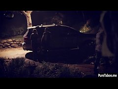 Play MP4 - Naive blonde teen got DP fucked in a threesome sex