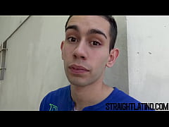 Play MP4 - Straight Latino gets his ass barebacked for the first time