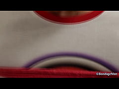 Play MP4 - Bruno is an executive who has bondage as his secret fantasy and loves being bound and gagged while broadcasting to all his kink friends&period;&period;&period;&period; PREVIEW