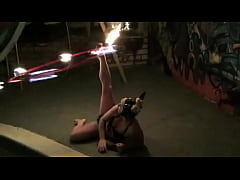 Play MP4 - Tasia Fire hoop
