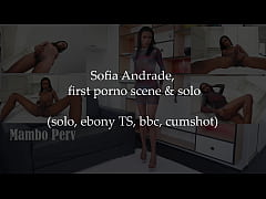 Play MP4 - Pretty & Slim Brazilian ebony TS&comma; SOFIA ANDRADE first porno & Solo scene &lpar;Anal&comma; solo trans&comma; woman with big cock&comma; real futanari&rpar; OB040