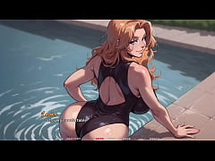 Play MP4 - My New Girlfriend &num;03 - Red Head Step Sis Shows Her New Swimsuit&period; You can see her big ass and big tits &lpar; Taboo Hentai Game &rpar;