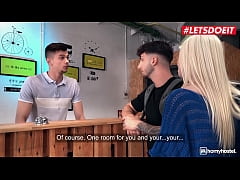 Play MP4 - LETSDOEIT -  &lpar;Arteya&comma; Tommy Cabrio&rpar; - Big Tits Blonde Teen Cheats On Her Boyfriend With Lucky Receptionist