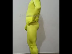 Play MP4 - Zentai man real hero&period; Zentaisspandex hero&period; Zentai spandex hero&period; Spandex hero&period; Neon zentai yellow zentai&period;