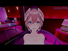 Play MP4 - Sakamata Chloe and Takane Lui intense sex&period; - Hololive VTuber POV Hentai