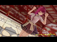 Play MP4 - noVR mmd marine dance 3d hololive