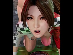 Play MP4 - Racing Queen Mai Shiranui taken from behind