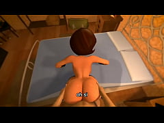 Play MP4 - Los increibles Helen parr en una sita