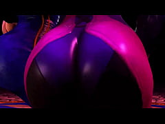 Play MP4 - Juri & Chun li shake their giant asses