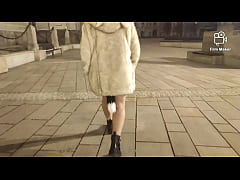 Play MP4 - Ariela Rider walking with anal plug in sreet