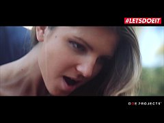 Play MP4 - LETSDOEIT - Hot Outdoor Striptease Show And Blowjob With Russian Teen Gina Gerson