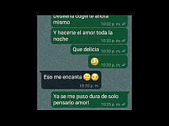 Play MP4 - Caliento a mi NOVIA por WhatsApp y me termina dando un par de Sentones