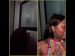 Play MP4 - Gloryhole sucking up strangers