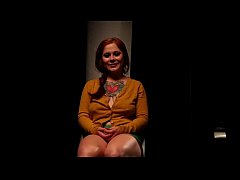 Play MP4 - Restrained and gagged in standing position redhead flogged