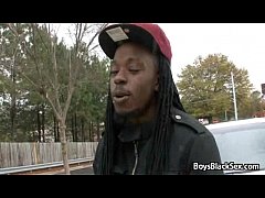 Play MP4 - Interracial hung hairy assed black raw fucks muscled older white 04