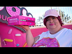 Play MP4 - Pinkbox Doughnut Employee Gets Fired For Fucking Co-Worker Mid Shift & Fucks Manager For Her Job Back