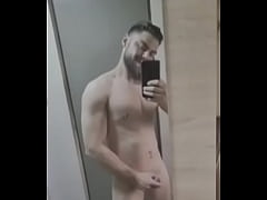 Play MP4 - Solo naked in mirror