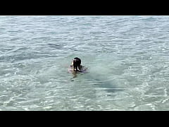 Play MP4 - Monika Fox Swims In The Caribbean Sea And Poses Naked On The Reefs &lpar;Free&rpar;