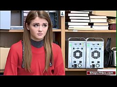 Play MP4 - Hot 19yo shoplifter sucks officers dick